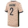 Oficiální Fotbalový Dres Paris Saint-Germain Hakimi 2 Čtvrtý Jordan 2023-24 pro Děti